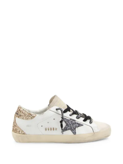 Golden Goose Super-Star glitter-detail sneakers