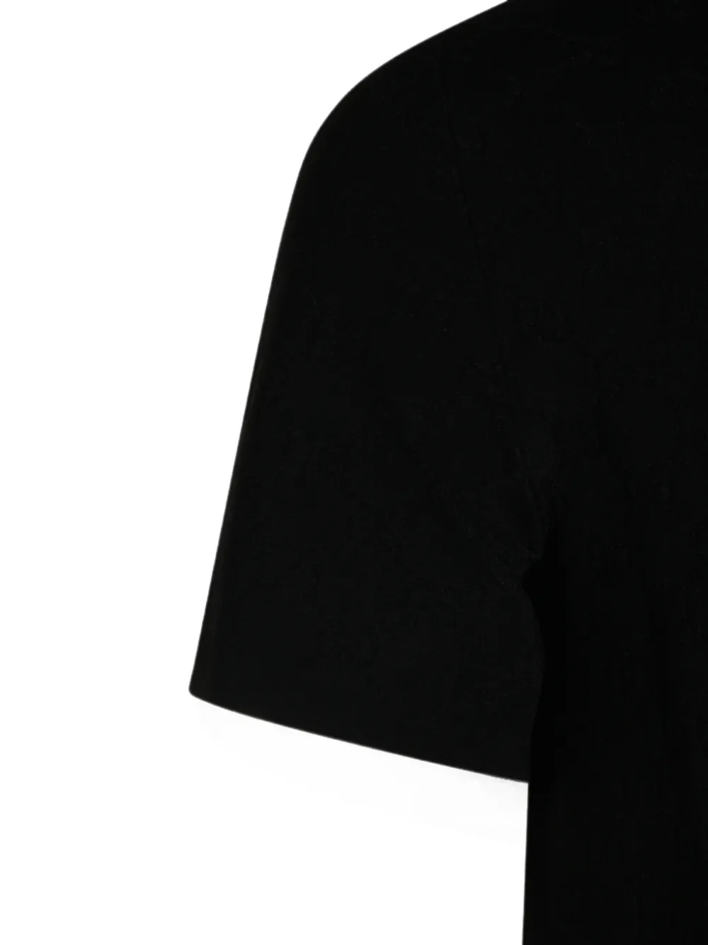 Gucci T-shirt met korte mouwen en GG-monogram Zwart