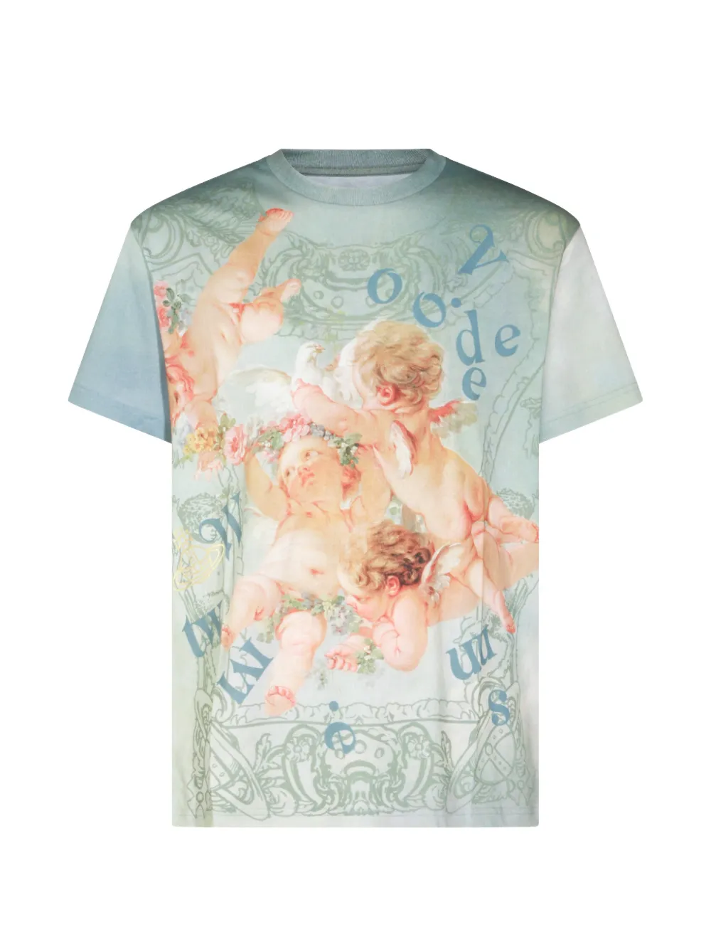Vivienne Westwood cherub-print T-shirt - Blu