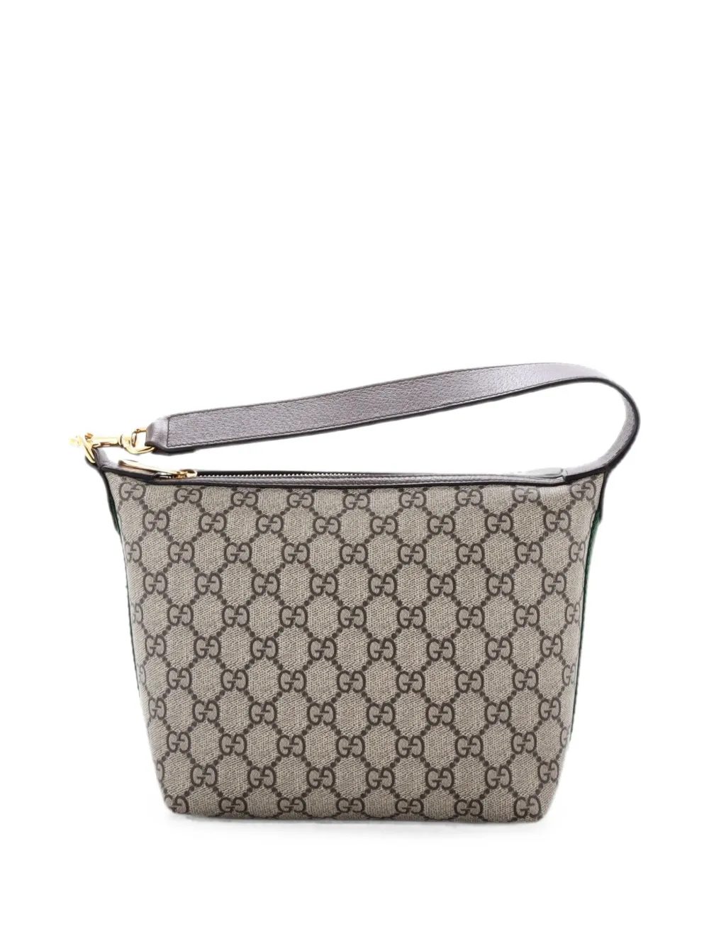 Gucci Pre-Owned Beschichtete Ophidia Zip GG Canvas Super Mini Schultertasche - Braun