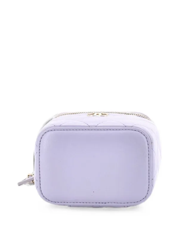CHANEL Pre-Owned クラシック トップハンドル バニティケース ウィズ 