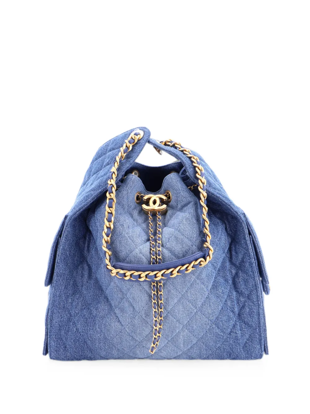 CHANEL Pre-Owned Borsa passepartout media - Blu