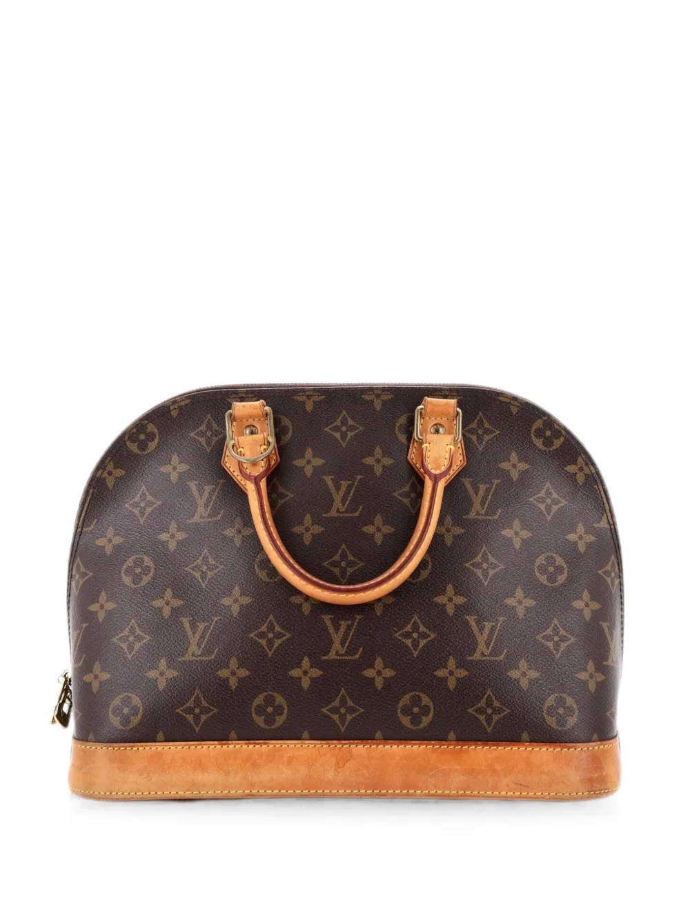 Louis Vuitton Pre-Owned Alma Handbag Monogram Canvas PM satchel - Brown