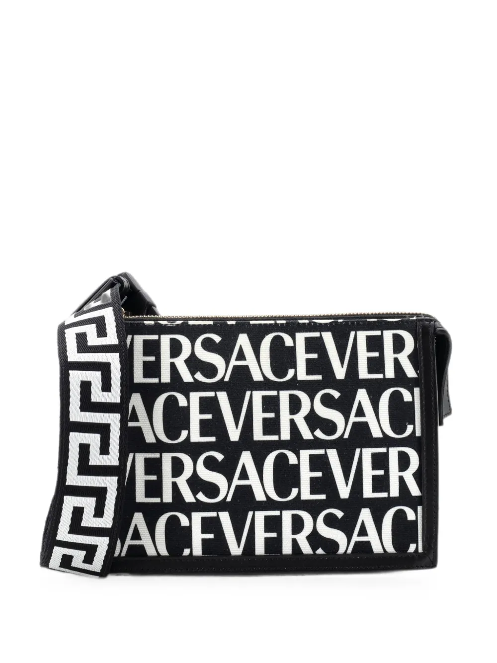 Versace Pre-Owned Marsupio con logo - Nero