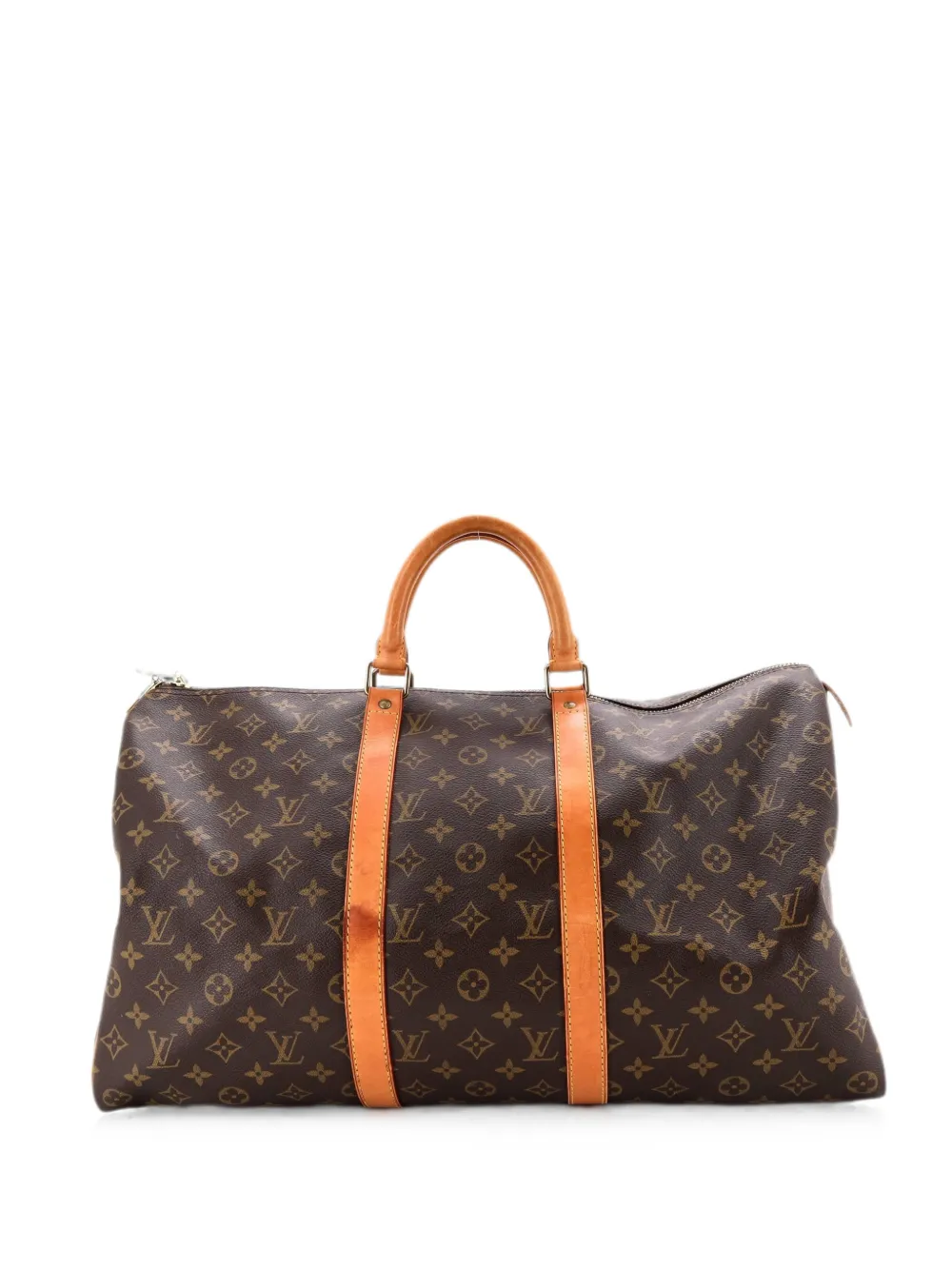 Louis Vuitton Pre-Owned Keepall Bag Monogram Canvas 50 Reisetasche - Braun