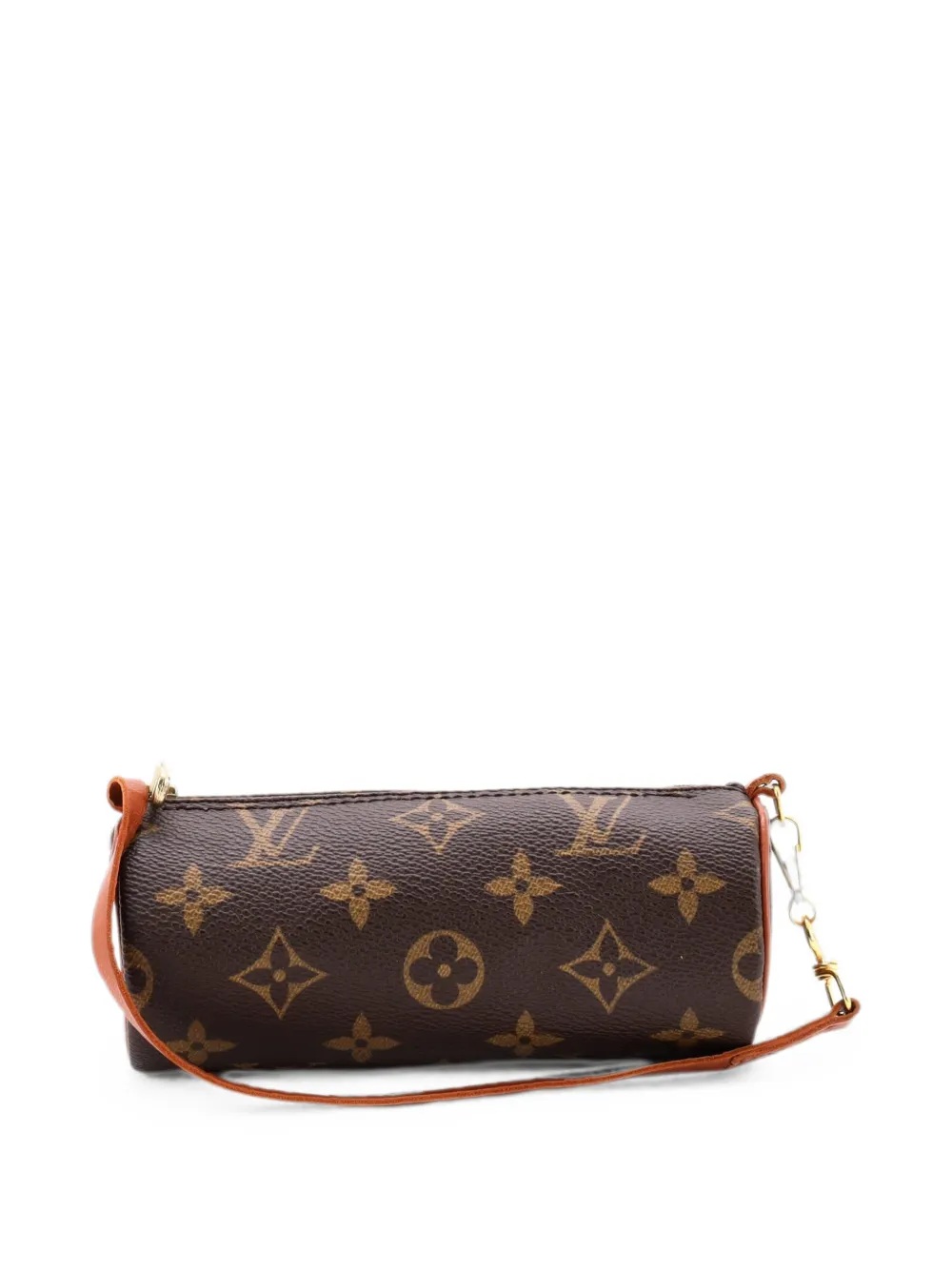 Louis Vuitton Pre-Owned Mini Papillon Pochette Monogram Canvas-Clutch - Braun