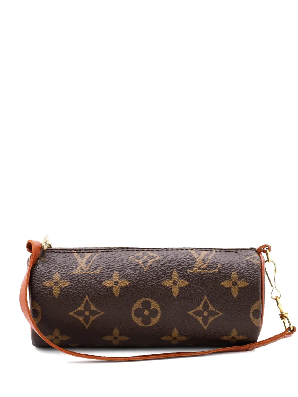 Louis Vuitton Pre-Owned Mini Papillon Pochette Monogram Canvas-Clutch - Braun