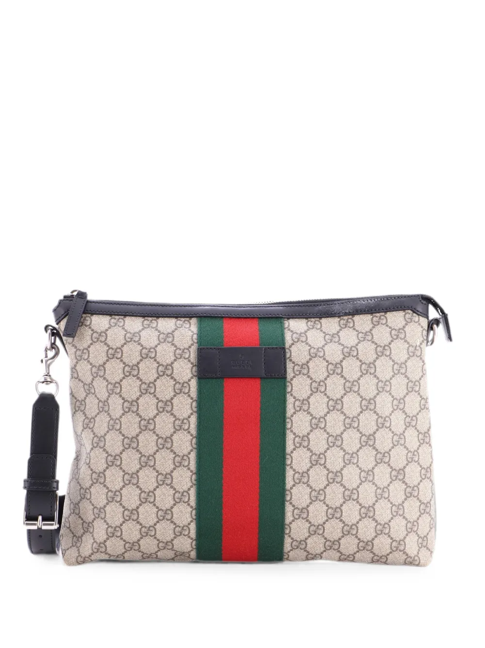 Gucci Pre-Owned Borsa a tracolla GG grande - Nero
