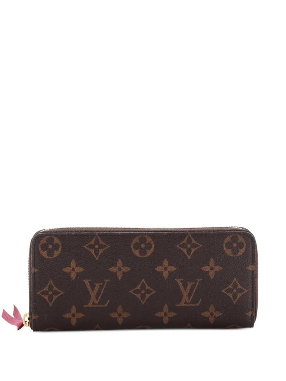 Louis Vuitton Pre-Owned Portafoglio Clémence in tela con monogramma - Marrone