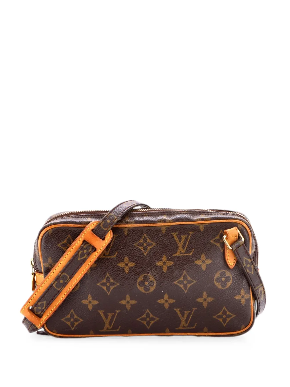 Louis Vuitton Pre-Owned Pochette Marly Bandouliere Bag Monogram Canvas crossbody bag - Brown