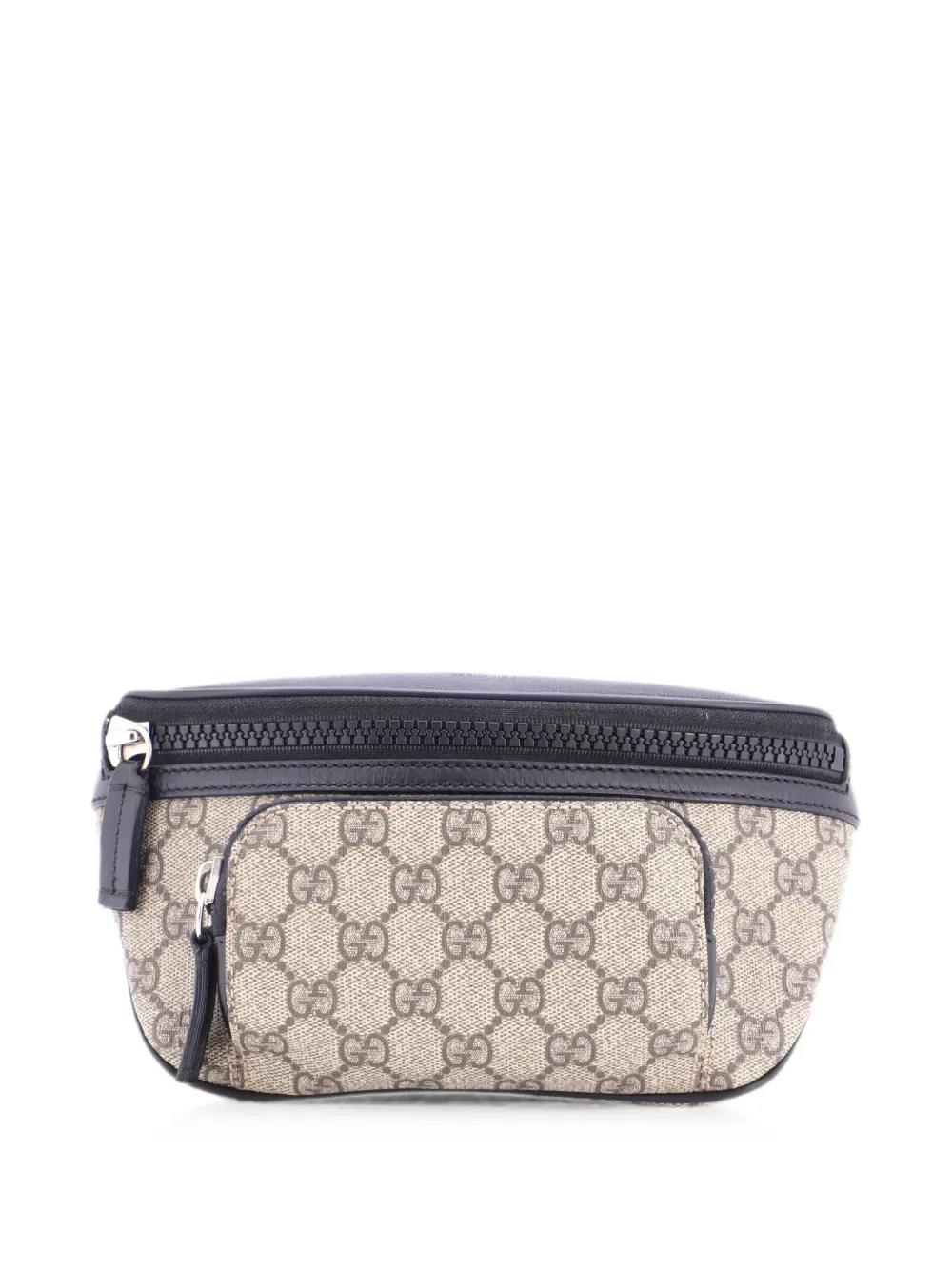 Gucci Pre-Owned Marsupio Eden medio in tela cerata GG - Nero