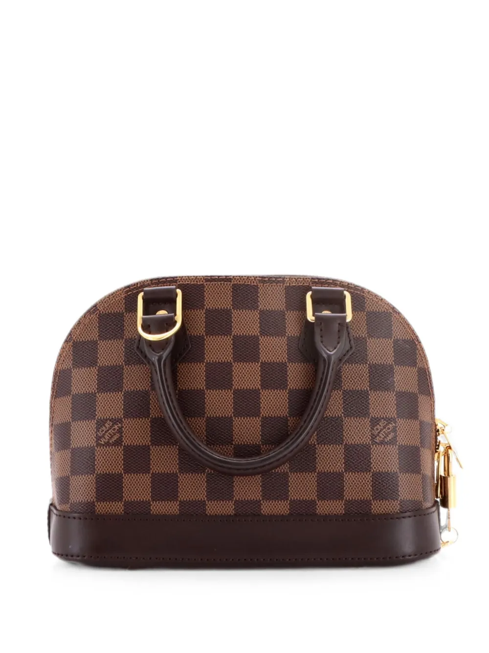 Louis Vuitton Pre-Owned Borsa a spalla Alma Damier BB - Marrone