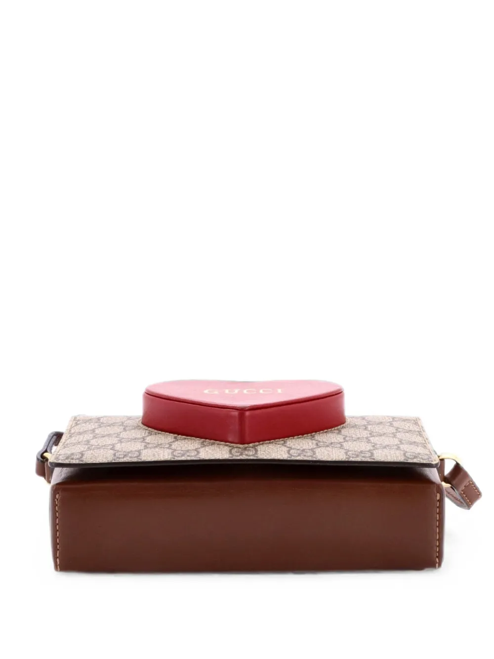 Gucci Pre-Owned Borsa a tracolla GG in tela cerata - Marrone