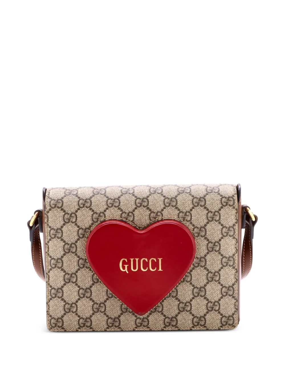 Gucci Pre-Owned Borsa a tracolla GG in tela cerata - Marrone