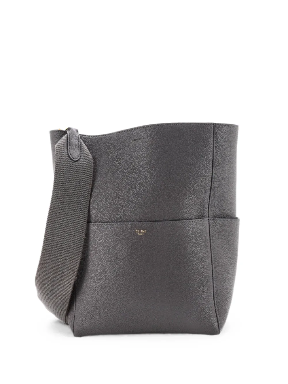 Celine Pre-Owned Borsa a secchiello Sangle Seau grande - Grigio