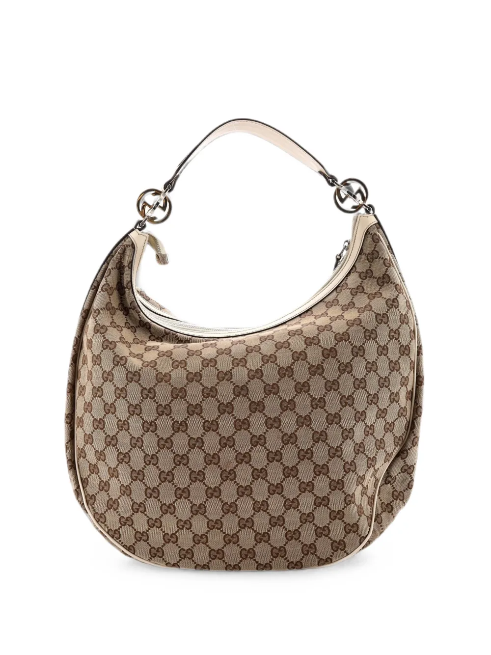 Gucci Pre-Owned Borsa passepartout Twins grande in tela GG - Toni neutri