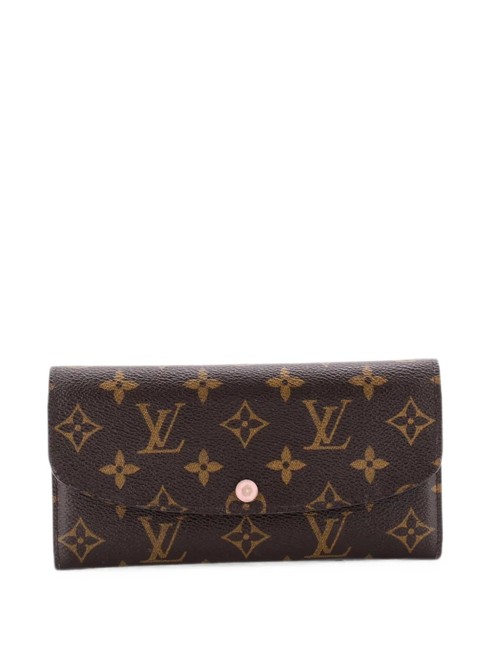 Louis Vuitton Pre-Owned Portafoglio Emilie piccolo in tela con monogramma - Marrone