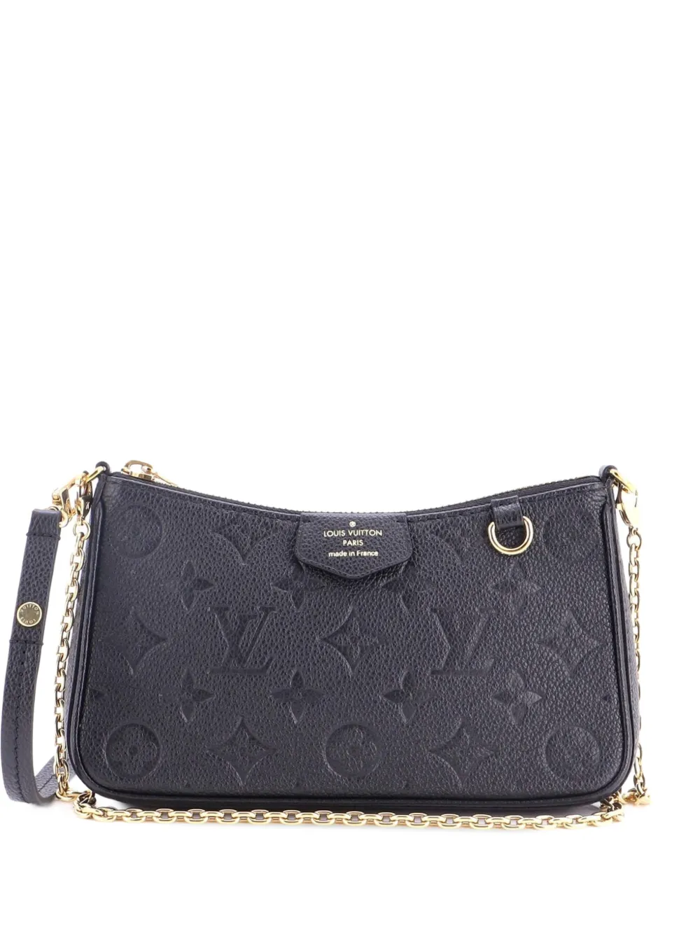 Louis Vuitton Pre-Owned Easy Pouch on Strap Monogram Empreinte Leather shoulder bag - Schwarz