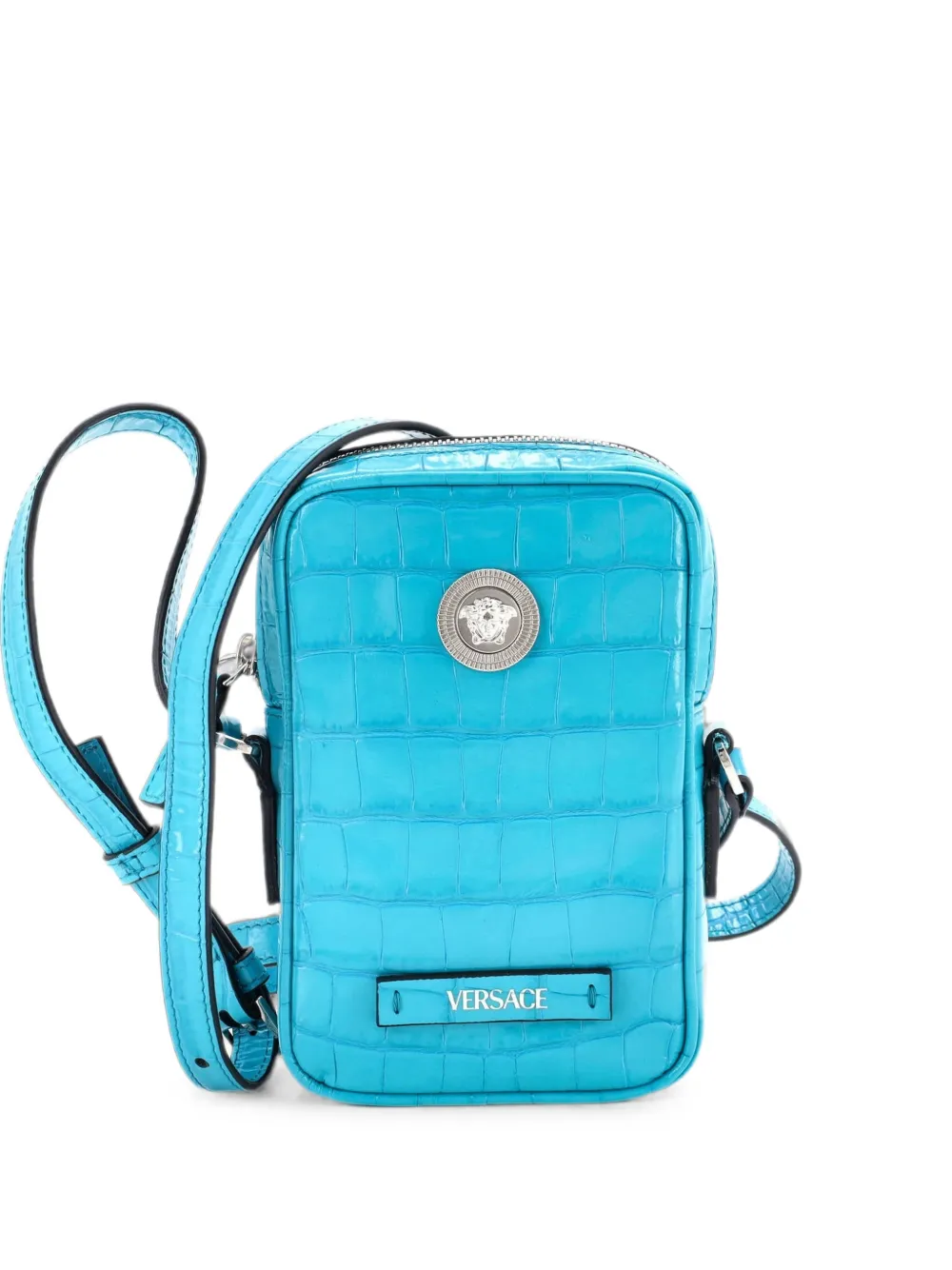 Versace Pre-Owned Borsa a tracolla Medusa Biggie - Blu