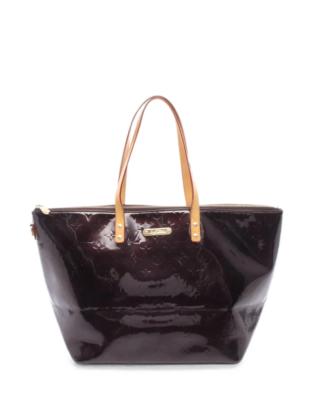 Louis Vuitton Pre-Owned 2008 Bellevue GM Monogram Vernis tote bag - Viola
