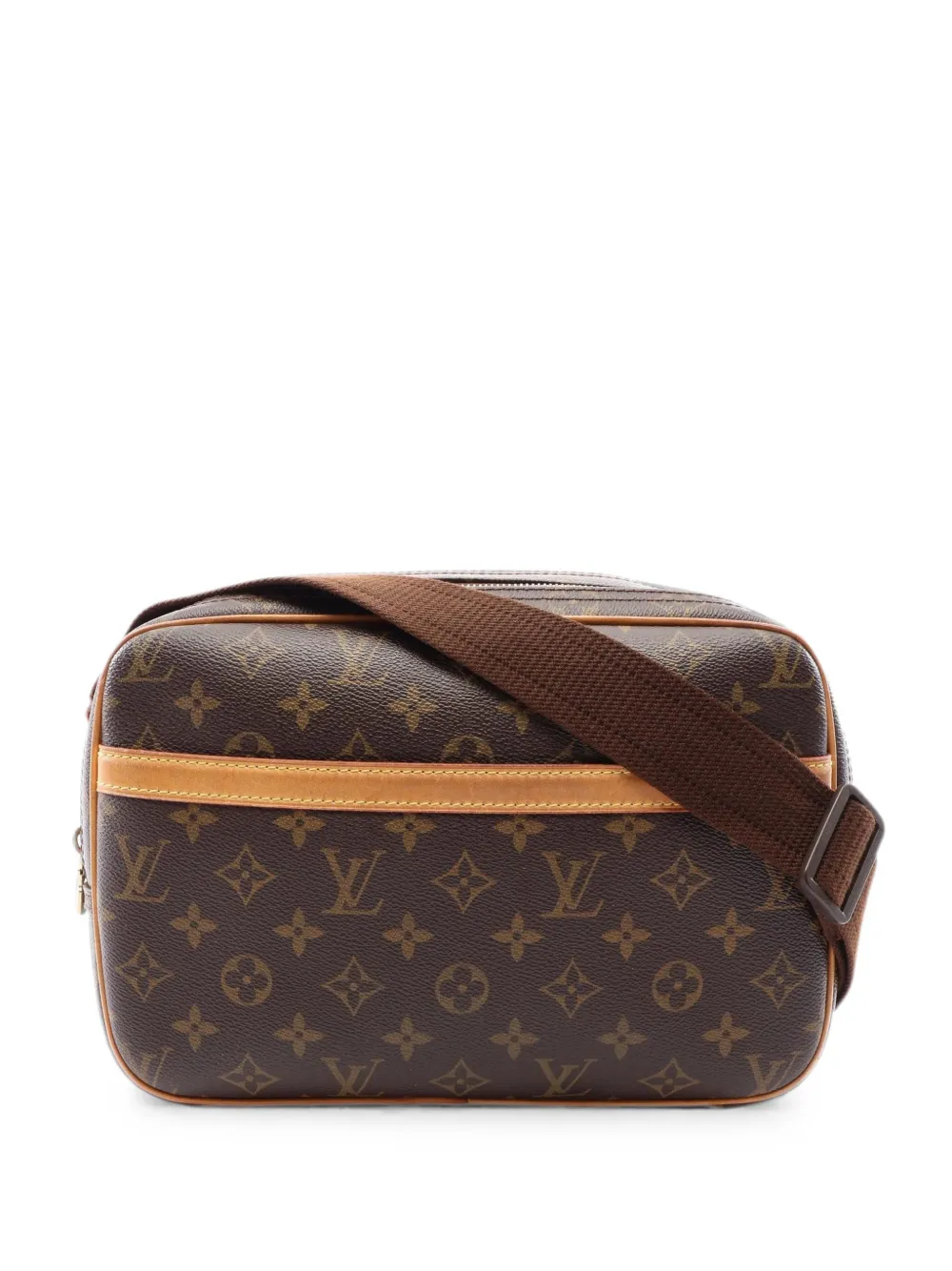 Louis Vuitton Pre-Owned 2008 Reporter PM Monogram shoulder bag - Braun
