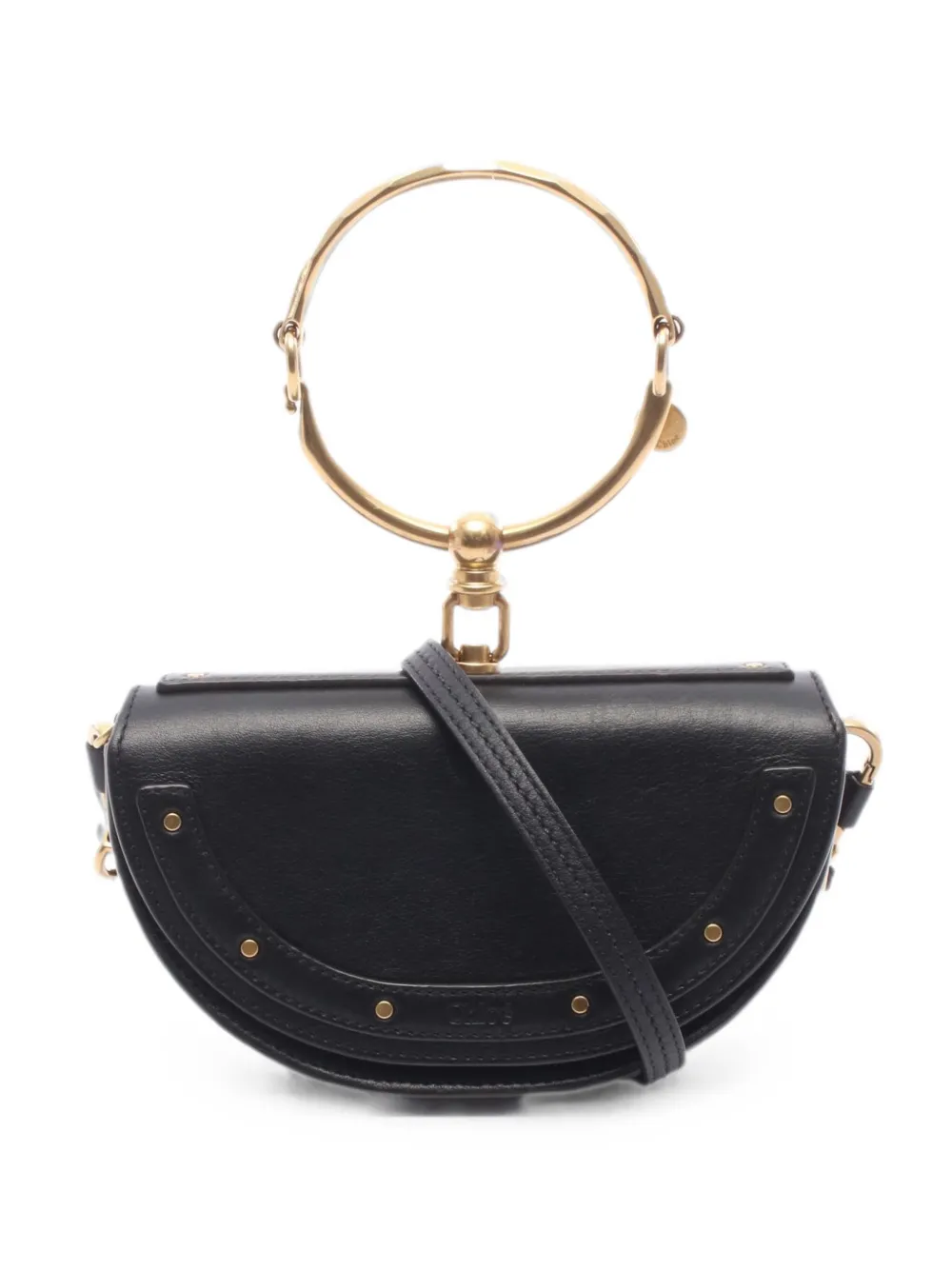 Chloé Pre-Owned 2010s Nil Minaudière shoulder bag - Nero