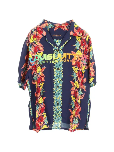 Louis Vuitton Pre-Owned camisa con estampado floral 2020