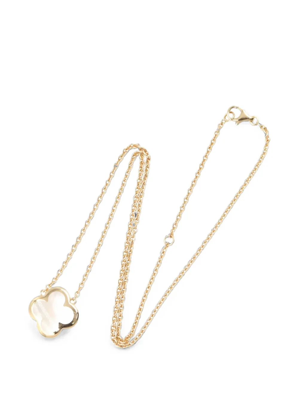 Van Cleef & Arpels Pre-Owned 2010s Pure Alhambra mother of pearl necklace - Oro