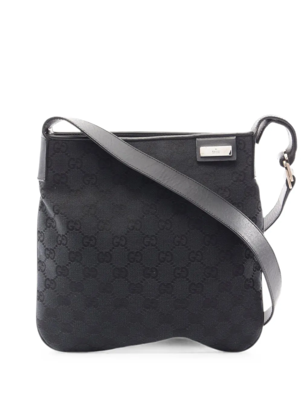 Gucci Pre-Owned 2000s GG Canvas shoulder bag - Nero
