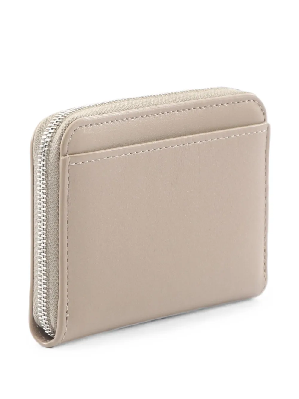 Loewe Pre-owned 2010s Leather Coin Purse in Neutrals, view 2