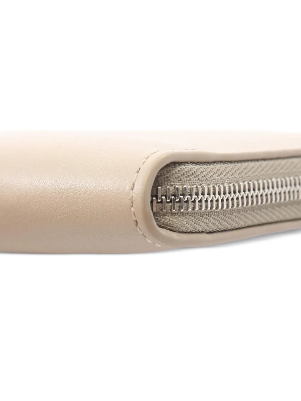 Loewe Pre-owned 2010s Leather Coin Purse in Neutrals, view 5