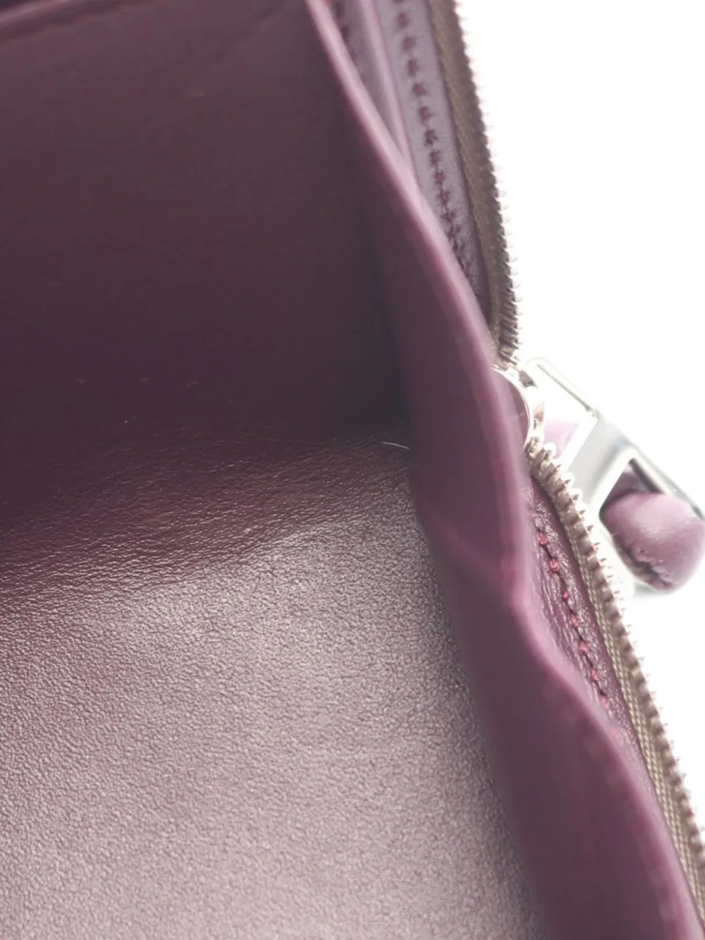 Loewe Pre-owned 2010s Leather Coin Purse in Neutrals, view 4