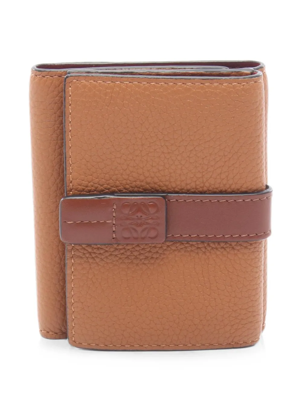 Loewe Pre-Owned 2010s Anagram trifold wallet - Nude