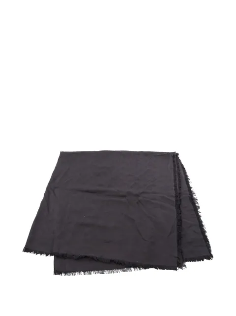 Louis Vuitton Pre-Owned 2010s Monogram fringed shawl