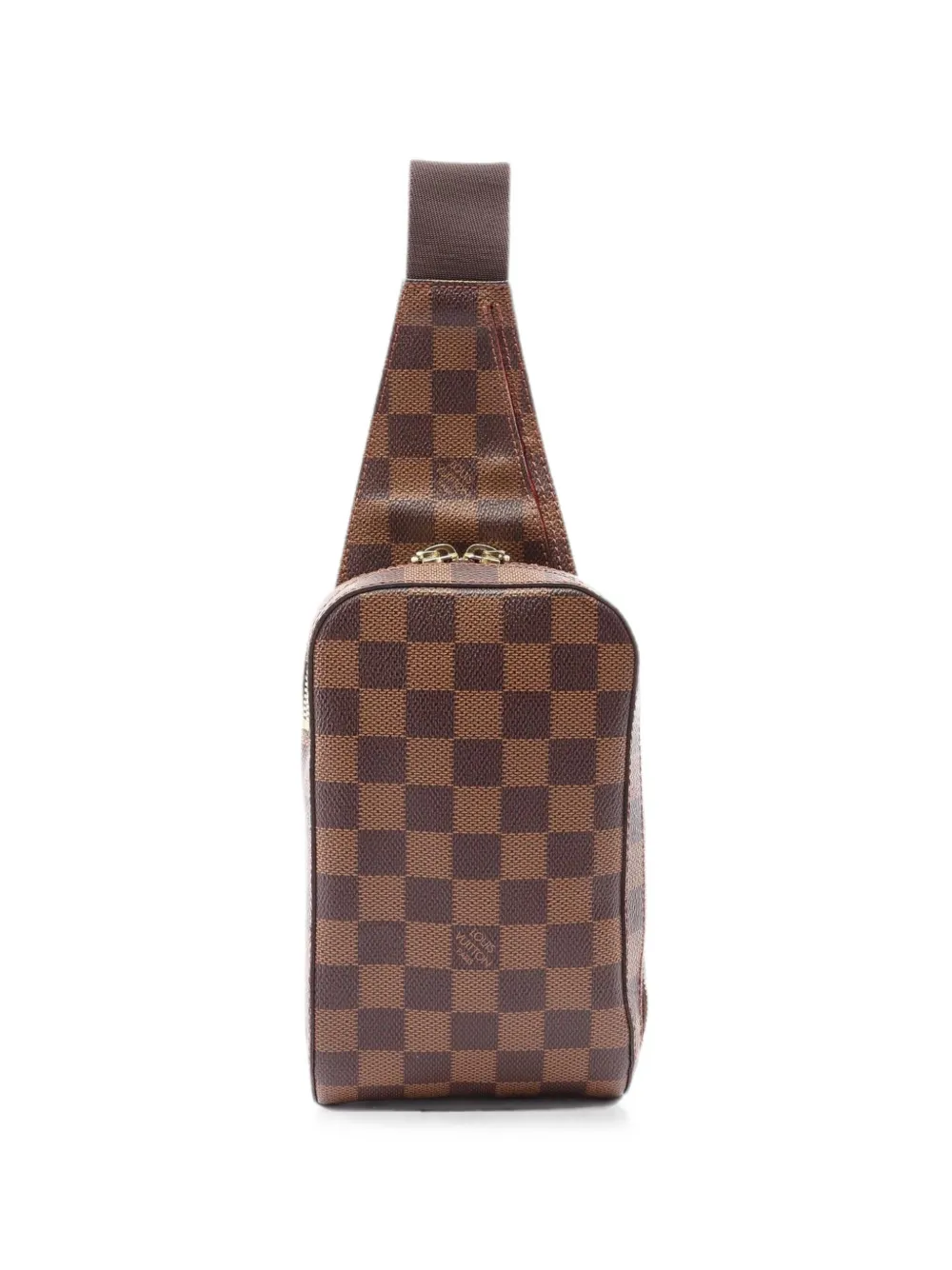 Louis Vuitton Pre-Owned 2003 Geronimos Damier Ebene belt bag - Marrone