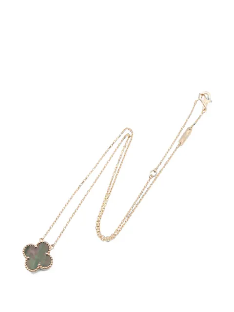Van Cleef & Arpels Pre-Owned 2010s Vintage Alhambra four-leaf-clover-pendant necklace