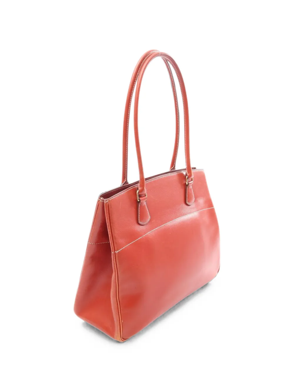 Hermès Pre-Owned 1996 Box calf tote bag - Arancione