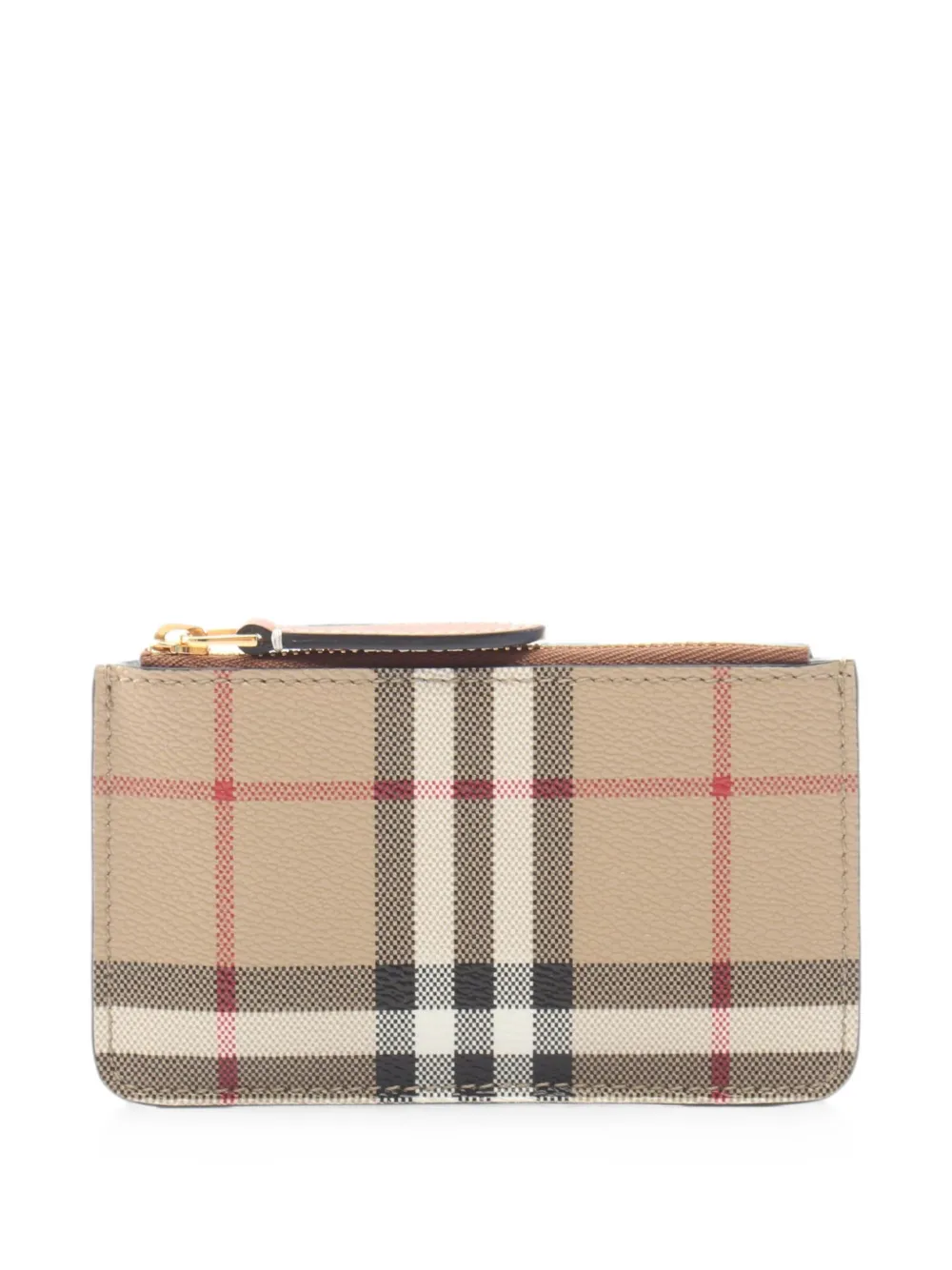 Burberry Pre-Owned 2020s Kelbrook Vintage check card case - Toni neutri