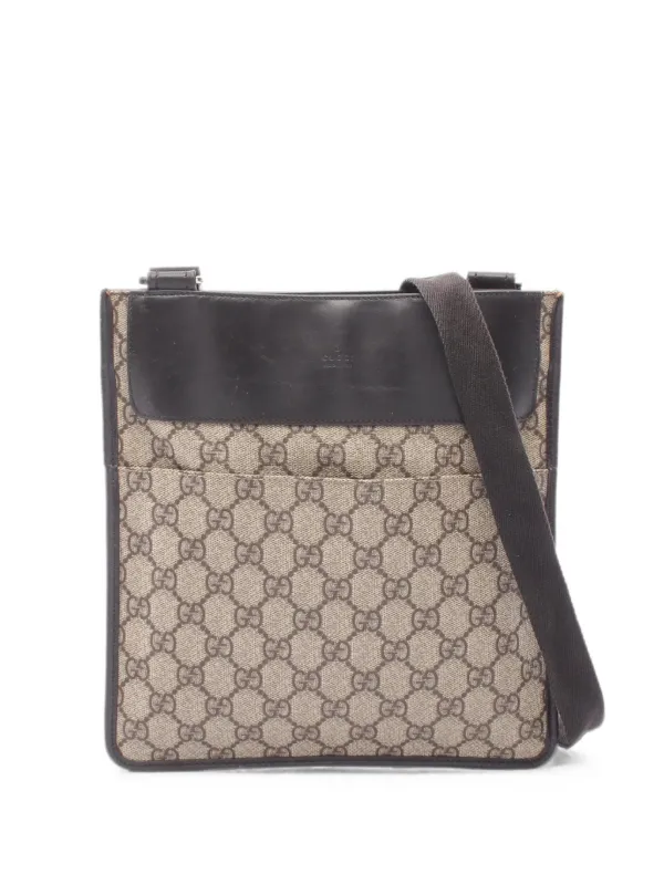 Gucci Pre-Owned 2000s GGスプリーム ショルダーバッグ | ニュートラル
