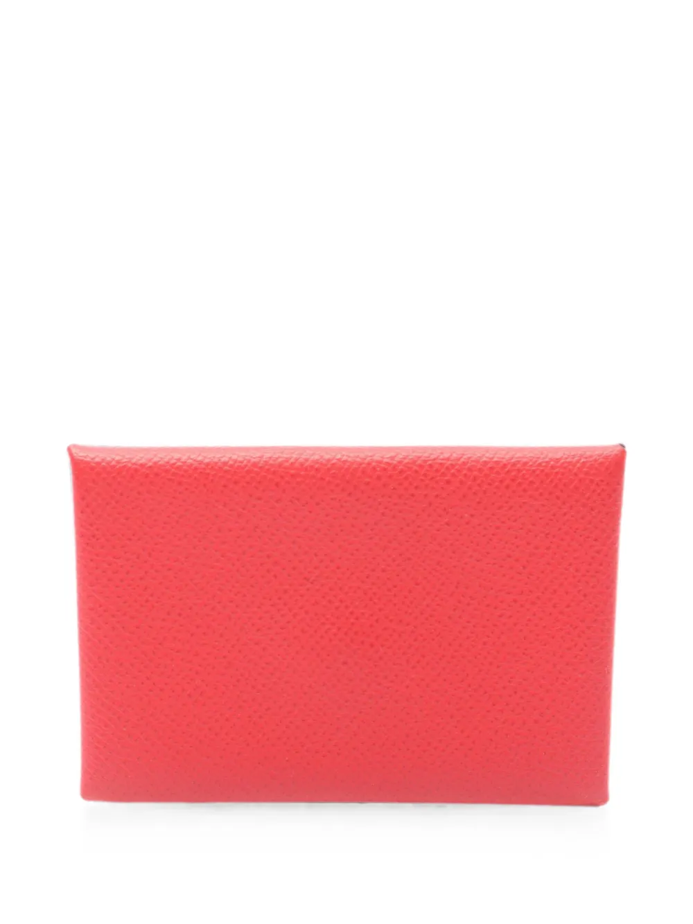 Hermès Pre-Owned 2018 Calvi Epsom coin purse - Rosso
