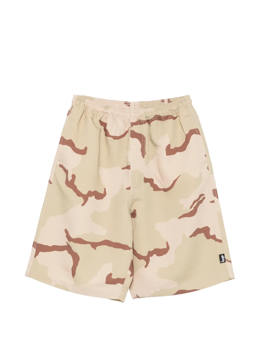 Stüssy camouflage-print baggy shorts - Neutrals