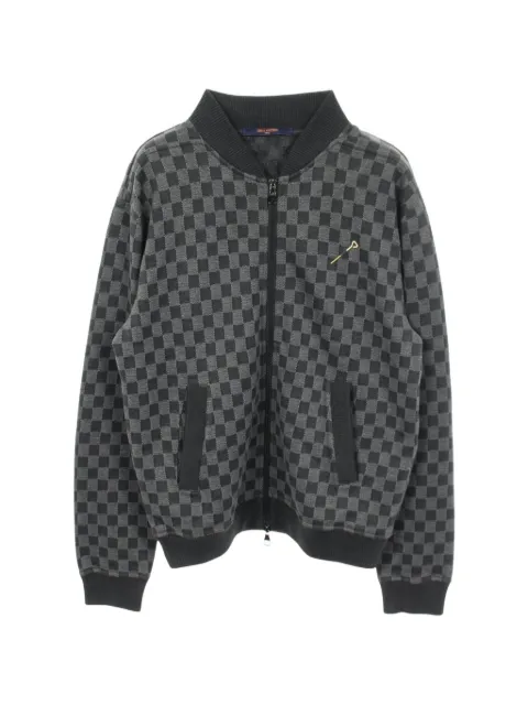 Louis Vuitton Pre-Owned 2000s Damier jacquard bomber jacket