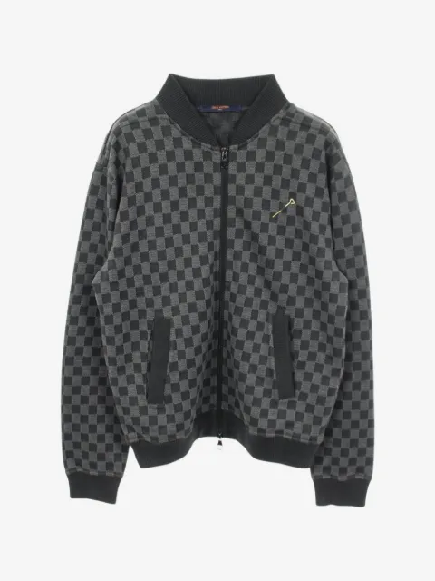 Louis Vuitton Pre-Owned chamarra bomber Damier 2000