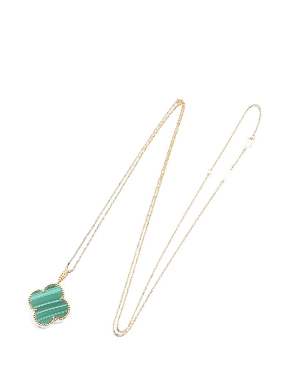 Van Cleef & Arpels Pre-Owned 2010s Magic Alhambra Malachite necklace - Oro