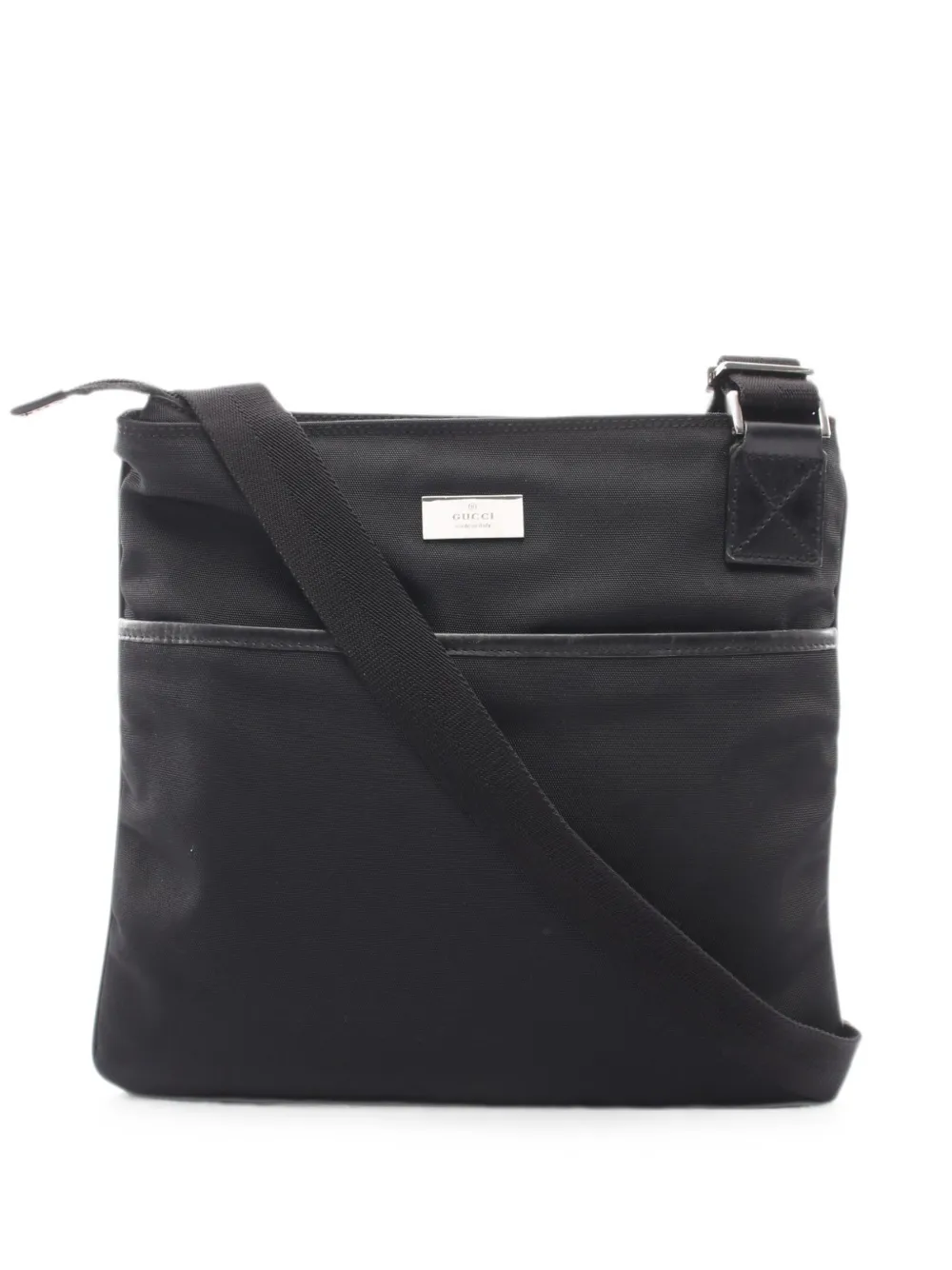 Gucci Pre-Owned 2000s logo-plaque cross body bag - Nero