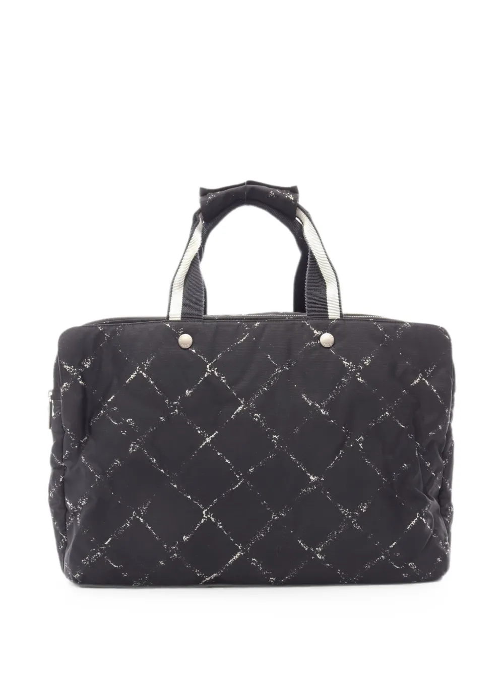 CHANEL Pre-Owned 1997-1999 Old Travel Line Boston bag - Nero
