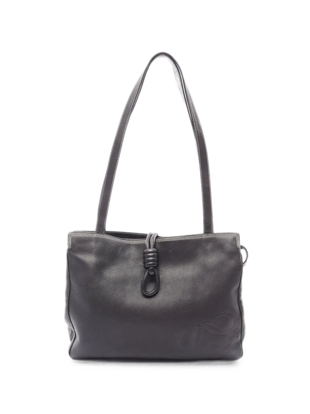 Loewe Pre-Owned 2000s Anagram shoulder bag - Nero