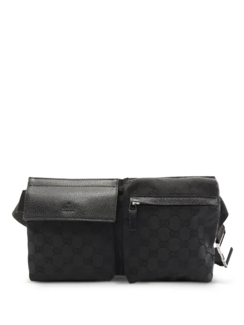 Gucci Pre-Owned GG Supreme 腰包(2000年代典藏款)