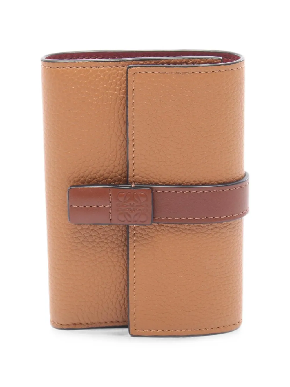 Loewe Pre-Owned 2010s small Vertical wallet - Braun