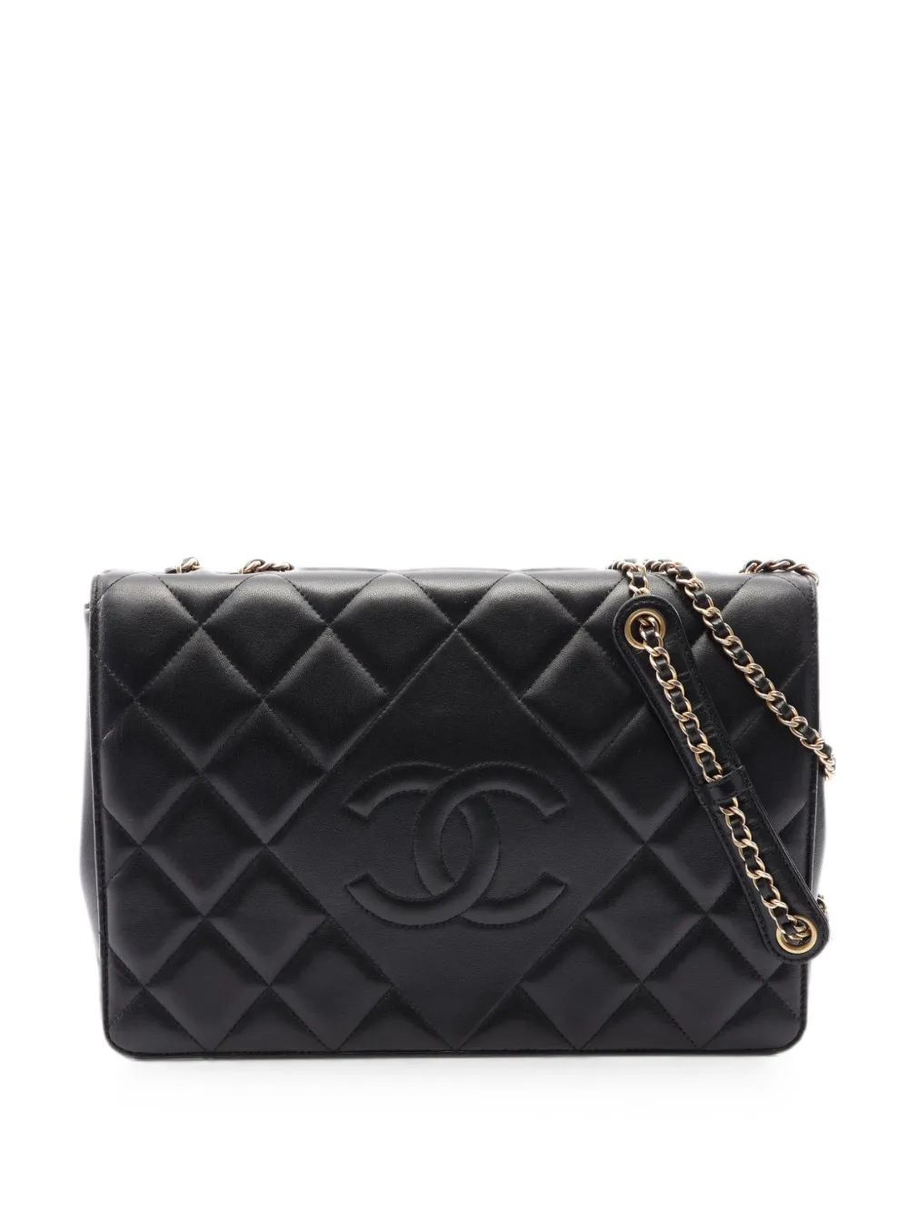 CHANEL Pre-Owned 2014 Matelassé CC shoulder bag - Nero